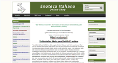 Desktop Screenshot of enoteca-italiana.de