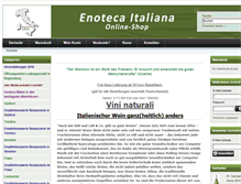 Tablet Screenshot of enoteca-italiana.de